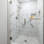 Glass shower door