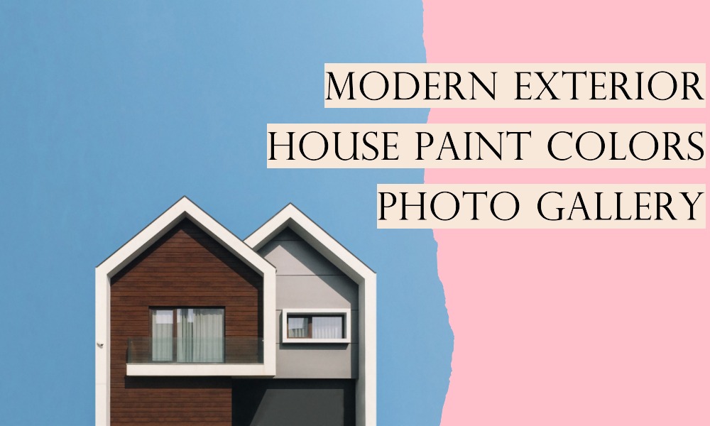 modern exterior house paint colors photo gallery