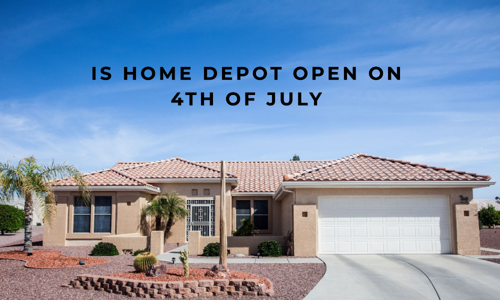 is home depot open on 4th of july