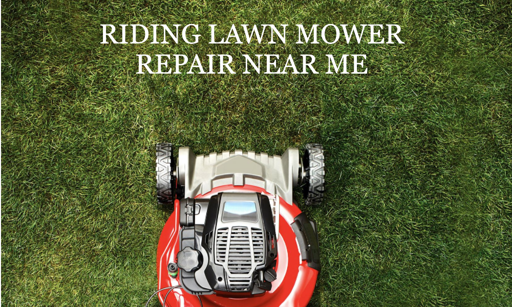 riding lawn mower repair near me