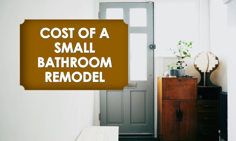 cost of a small bathroom remodel