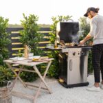 outdoor free standing grill
