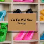 on the wall shoe storage