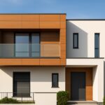 modern home acp sheet elevation designmodern home acp sheet elevation design