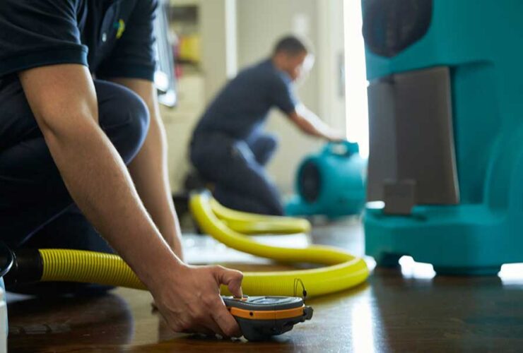 water damage cleanup service